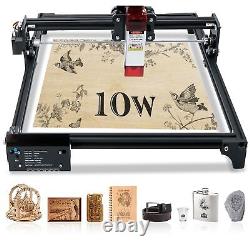 10W Actual Output Laser Engraver Machine For DIY Engraving Cutting 40x40cm