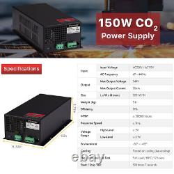 150W CO2 Laser Power Supply for Engraving Cutting Machine MYJG-150W 220V