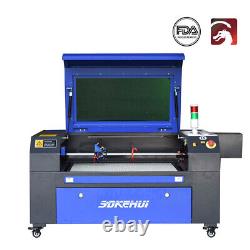 80W Precision CO2 Laser Engraver Cutting Machine 700x500mm Working Area