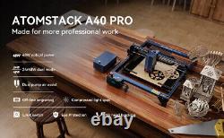 ATOMSTACK A40 Pro 210W Engraving Cutting Machine with F30 Pro Air Assist Kit UK