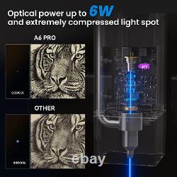 ATOMSTACK A6 Pro 5.5W Optical Power Laser Engraving and Cutting Machine
