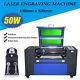 Autofocus Laser Co2 Laser 50w 300x500mm Engraving Machine Cutting + Rotary Axis