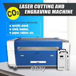 CO2 Laser Cutting/Engraving Machine, 1300x900mm Acrylic/Paper/Wood Laser Engraver