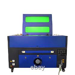 Engraving Machine with Large 50x30cm Work Area and LCD Panel +Rotary Axis+CW3000