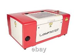 HPC LASER LS3040 35W CO2 LASER CUTTER ENGRAVING & CUTTING MACHINE 400x300 RUIDA