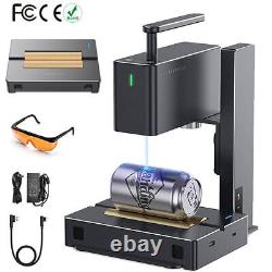 LaserPecker2 60W Handheld Laser Engraver Marker Engraving Cutting Machine+Roller