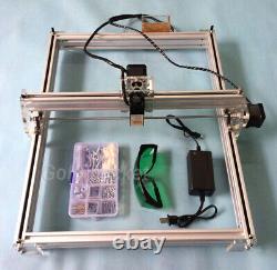 NO VAT DIY 2500mW Mini Laser Engraving Cutting Machine 40X50CM DIY Image Printer