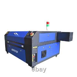 New 80W 700x500mm CO2 Laser Engraving Machine Cutting Engraver Cutter with Wheels