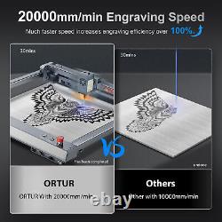 ORTUR Laser Master 3 Laser Engraver 10W DIY Engraving Cutting Machine 400400mm