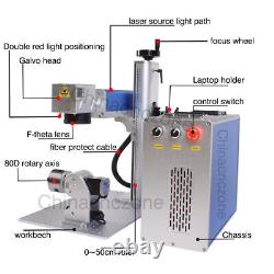 Raycus 30W Fiber Laser Engraver Marking Cutting Machine For Metal 300300mm