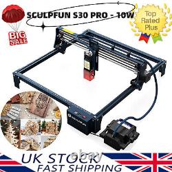 SCULPFUN S30 PRO Laser Engraver 10W Wood Acrylic Engraving Carving Machine Gifts