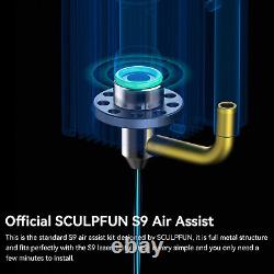 SCULPFUN S9 Air Assist Nozzle Kit with Air Pump for Engraving Cutting Machine