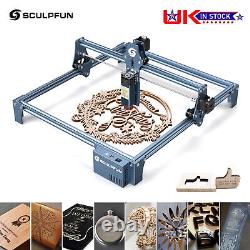 SCULPFUN S9 La-ser Engraving Machine Cutter Wood Acrylic Cutting Engraver N6G2