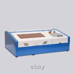 Top Offer! 40W CO2 USB laser Engraving Cutting Machine Engraver Cutter 220V/110V