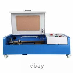 Top Offer! 40W CO2 USB laser Engraving Cutting Machine Engraver Cutter 220V/110V