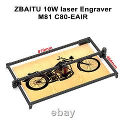ZBAITU 40WLaser Engraving Cutting Machine M81 DIY Engraver Cutter Printer Wood