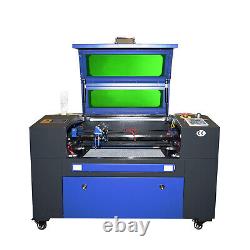 50W 500x300MM Machine de gravure et de découpe au laser Co2 Engraver Cutter + CW3000