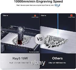 Graveur laser CNC RAY5 10W plus long pour bois et métal