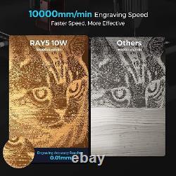 Graveur laser DIY Longer Ray5 10W, découpe laser, gravure 400 X 400mm