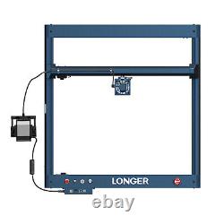 Graveur laser Longer Laser B1 40W avec machine de découpe et gravure assistée par air.