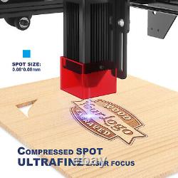 Graveur laser Longer Ray5 5W DIY Coupeur de bois Wifi Machine de découpe et de gravure 40w