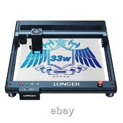 Graveur laser plus long B1 30W pour la gravure et la découpe CNC avec assistance d'air automatique