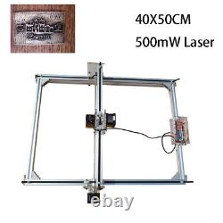 Kit de graveur laser CNC 500mW pour la gravure et la découpe, machine d'impression de bureau.