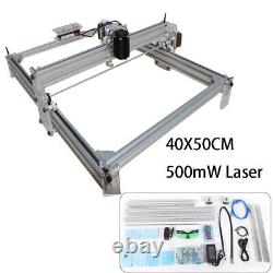 Kit de graveur laser CNC 500mW pour la gravure, la découpe et l'impression sur bureau
