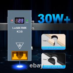 Kit de module laser LASER TREE K30 de 30W de puissance optique pour machine de gravure et de découpe.