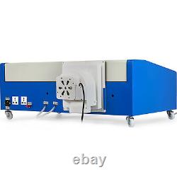 Machine de découpe au laser Machine de gravure au laser CO2 Découpe de bois massif avec lettrage