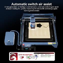 Machine de découpe et de gravure ATOMSTACK A40 Pro 210W avec kit d'assistance à l'air F30 Pro au Royaume-Uni