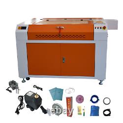Machine de découpe et de gravure au laser CO2 de 100W, graveur, panneau LCD de 900x600mm