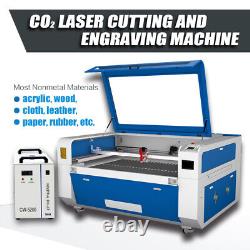 Machine de découpe et de gravure au laser RECI 130W W4 CO2 Laser Cutter Engraver1300900mm.
