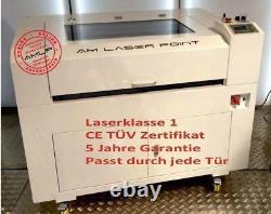 Machine de découpe et de gravure laser 60 watts AM Laserpoint fabriquée en Allemagne