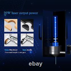 Machine de découpe et de gravure laser optique WIFI CNC LONGER RAY5 20W.