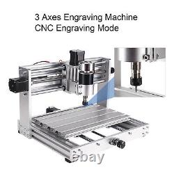 Machine de gravure CNC Petite machine de découpe à 3 axes Ensemble de routeur CNC (prise EU) FST