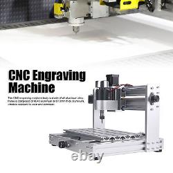 Machine de gravure CNC à 3 axes Machine de découpe CNC Routeur CNC Ensemble 100-240V (Prise US)