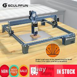Machine de gravure SCULPFUN S9 sur bureau DIY pour la découpe du bois et la gravure 410x420mm T5S7