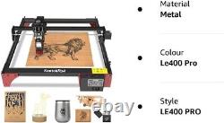 Machine de gravure au laser, graveur laser CNC de 50 W, laser haute puissance de 400 x 400 mm