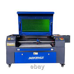 Machine de gravure avancée avec grand espace de travail de 70x50cm et panneau LCD + CW3000