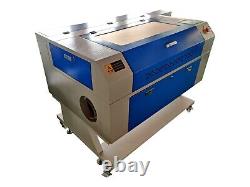 Machine de gravure et de découpe au laser CO2 7050, graveur découpeur acrylique 700500mm Ruida