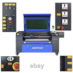 Machine de gravure et de découpe au laser CO2 SDKEHUI 80W 20x28 & axe rotatif