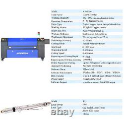 Machine de gravure et de découpe au laser CO2 autofocus 80W 700x500MM + axe rotatif