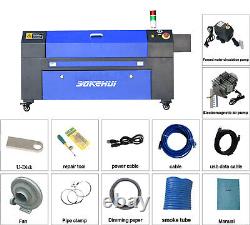Machine de gravure et de découpe au laser CO2 de 80W Laser Cutter Engraver 20x28 Autofocus