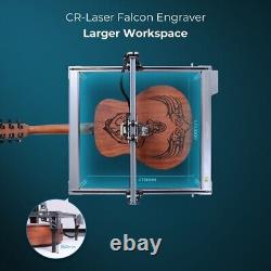 Machine de gravure et de découpe au laser Creality CR-Laser Falcon 10W pour le bois 400x415 mm
