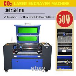 Machine de gravure et de découpe au laser SDKEHUI Cutter Engraver CO2 50x30cm Laser 50W