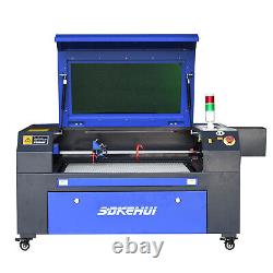 Machine de gravure et de découpe avancée avec une grande zone de travail de 70x50 cm et un panneau LCD