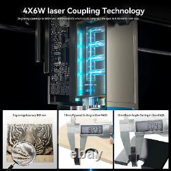 Machine de gravure et de découpe laser ATOMSTACK S20 MAX 130W CNC de bureau avec application hors ligne.
