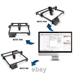 Machine de gravure et de découpe laser CNC Longer Ray5 20W, 375x375mm
