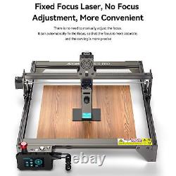 Machine de gravure et de découpe laser de bureau ATOMSTACK S10 Pro CNC en alliage d'aluminium